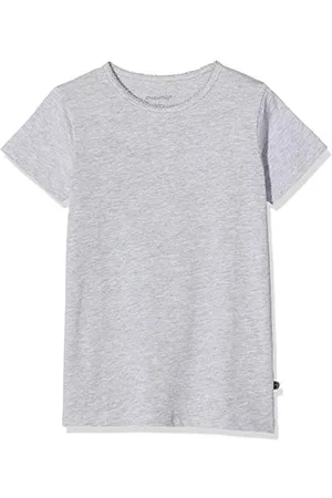 Minymo Mädchen 2er Pack T-shirt für Mädchen T Shirt, Mehrfarbig ( /Grau 568), 128 EU