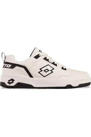 Lotto AWERY Unisex, White/Black, 36 EU