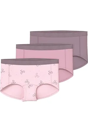 NAME IT Kids Mädchen Nkfhipster 3P Bow Noos, Numeric_158