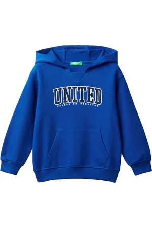 Benetton Jungen Maglia C/CAPP. M/L 3J68G200Q Hooded Sweatshirt, , L