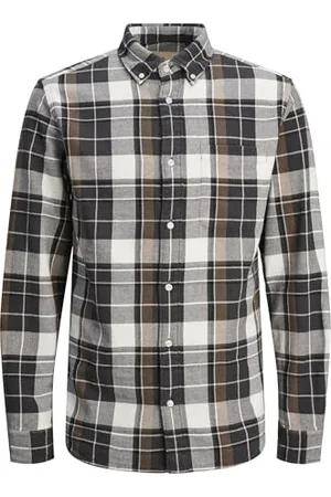 JACK & JONES Jprblubrook Check Structure Shirt L/S Sn