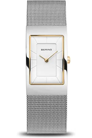 Bering Damen Uhr Quarz Movement - Classic Collection mit Edelstahl und Saphirglas 10222-010-S