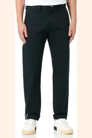 GANT Herren Regular Twill Chinos Klassische Hose, Black, Standard