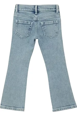 QS by s.Oliver Mädchen 2149288 Jeans Betsy, Regular Fit, Flared Leg, , 128 / Slim