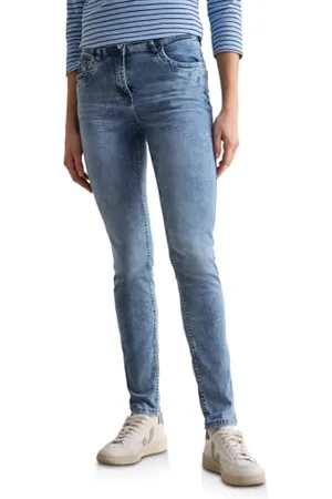 CECIL Damen B378664 Jeans Im Slim Fit, , 29W / 32L EU