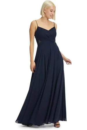 Vera Mont Damen Abendkleid mit Spitze Night Sky,38