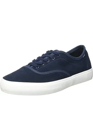 Element Unisex Passiph Suede Sneaker, blau(NAVY/WHITE), 38 EU