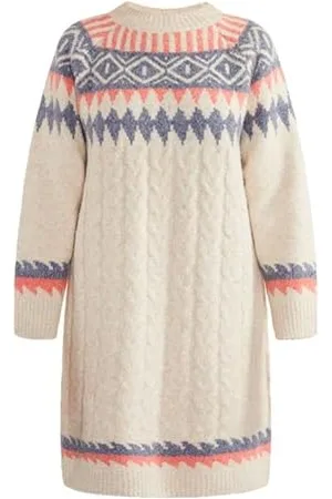 USHA Damen Strickkleid Lynnea 15425017, , M/L