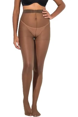 Ulla Popken Damen Strumpfhose, 3er-Pack, Helanca, 20 den, , 44/46