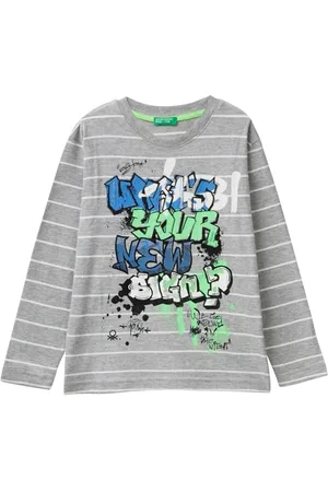 Benetton Jungen M/L 3kuyc10k8 T-Shirt, , 160 cm