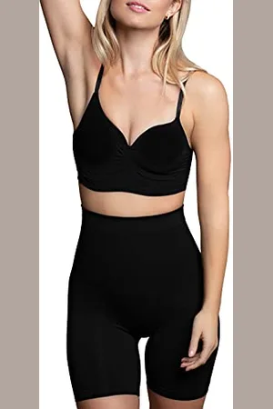 Bye Bra Nahtloses BH-Oberteil, Balkon-BH-Oberteil, drahtloser Sport-BH, Gute Brustunterstützung, mittlere Shapewear für Damen, /Beige, Größe S-XXL