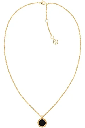 Tommy Hilfiger Jewelry Halskette mit Anhänger für Damen in mit Schwarzem Onyx - 2780656
