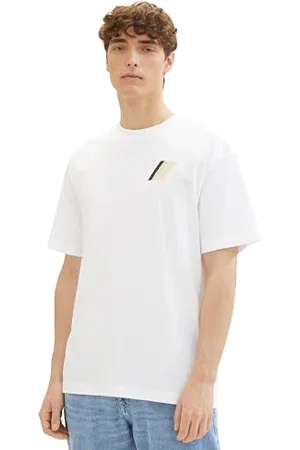 TOM TAILOR Herren Basic Crew-Neck T-Shirt, , XXL