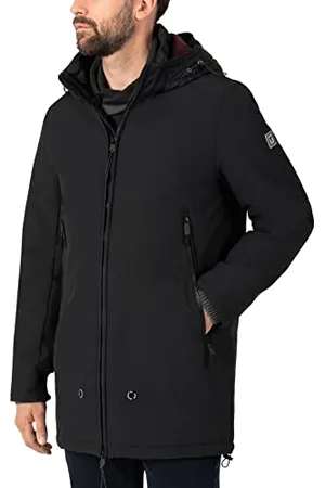 Timezone Herren Long Jacket 1, Black, L