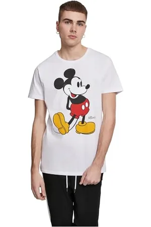 Merchcode Herren Mickey Mouse T-Shirt, White, XXXL