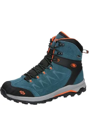 BRUTTING Herren Mount Chester High Trekkingsstiefel, Petrol/Orange, 38 EU