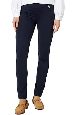 Tommy Hilfiger Damen Curvd Seam Ponte PNT Hose, , X-Klein