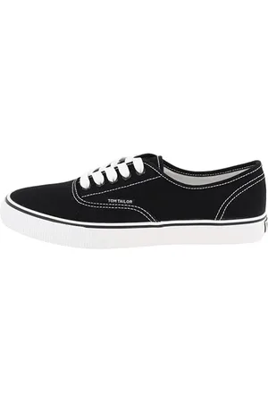 TOM TAILOR Herren 7480540001 Sneaker, Black-White, 46 EU