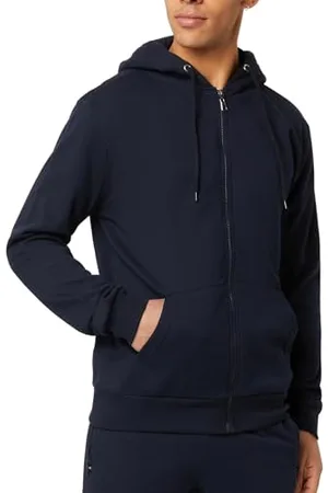 FM London Hoodie mit Reißverschluss für Herren - Kapuzenpullover mit Reißverschluss Ideal für Freizeit und Sportbekleidung