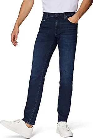 Mavi Herren Jake Jeans, Dark Indigo Black, 38/32