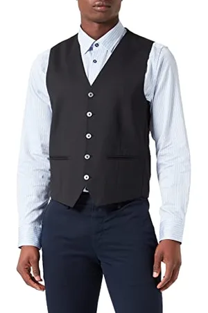 Daniel Hechter HECHTER PARIS Herren Waistcoat NOS H-ECO Weste, , 48