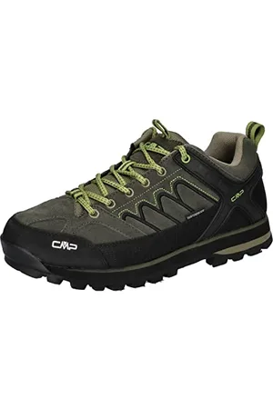 CMP Herren Moon Low Shoes WP Trekking-Schuhe, Grün (Militare), 39 EU
