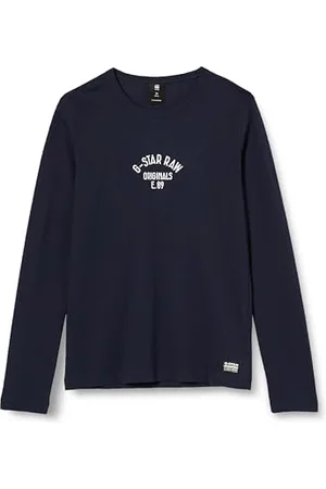 G-Star RAW Mädchen SS23002 t-Shirt ls T-Shirt, , 6 Jahre