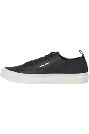 JACK & JONES Herren JFWBAYSWATER PU Sneaker, Anthracite, 42 EU