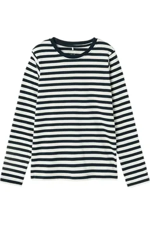 NAME IT Jungen Nkmsalmo Nreg Top Noos Langarmshirt, , 122-128 EU