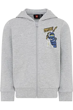 LEGO Wear Jungen Ninjago Sweatjacke Mit Hoodie Lwstorm 303 Kapuzenpullover, , 104 EU
