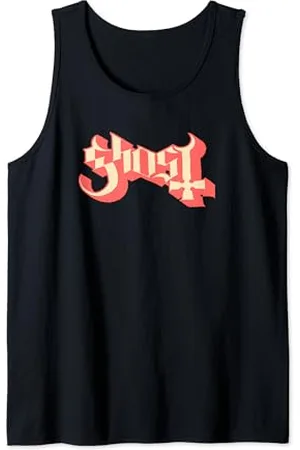 Ghost Pastel Orange Logo Tank Top