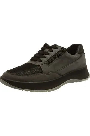 Berkemann Damen Tecla Sneaker, Schlamm/schwarz, 36 1/3 EU