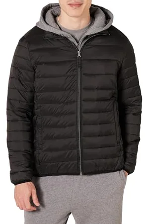 Amazon Herren Verstaubare, Leichte, Wasserabweisende Pufferjacke (Erhältlich In Big & Tall), , XL