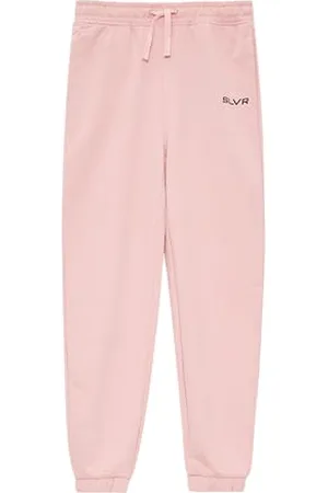 QS by s.Oliver Unisex Jogginghose aus Sweat mit Print-Detail zartrosa 176