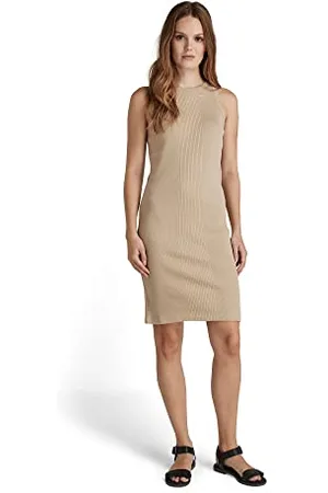 G-Star RAW Damen Engineered Rib Tank Kleid