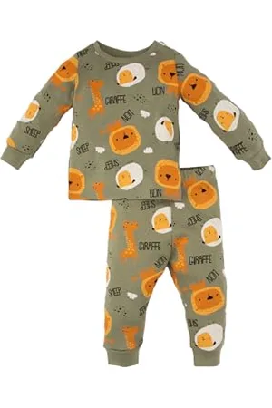 DeFacto Schlafanzüge für Baby Jungen, Pyjama Baby Jungen, Bekleidungssets für Baby-Jungen Gemütliche Nachtwäsche für die Kleinen Helden