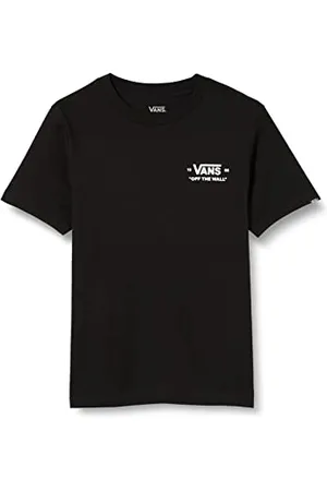Vans Unisex-Kinder Essential T-Shirt, Black, 8-10 Years