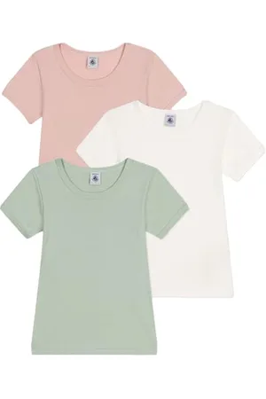 Petit Bateau A0BO9 Kurzarm-T-Shirts Mädchen 10 Jahre