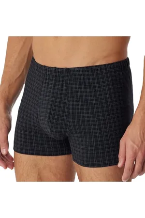 Schiesser Herren Short Für Männer Weich Und Bequem Ohne Gummibund Bio Baumwolle - Cotton Casual Unterwäsche, , XXL EU