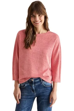 CECIL Kurzes Melange Shirt