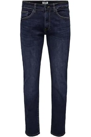 Only & Sons Male Normal geschnitten ONSWEFT REG.DARKBLUE 6752 DNM Jeans NOOS