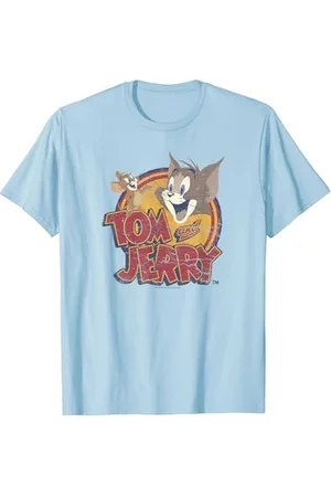 Tom And Jerry Water Damaged T Shirt T-Shirt