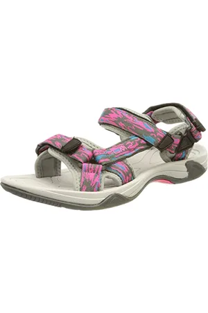 CMP Kids Hamal Hiking Sportliche Sandale, Purple Fluo-Ghiaccio, 31 EU