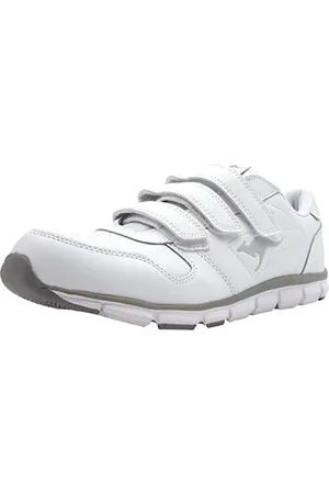 KangaROOS Unisex-Erwachsene K-BlueRun 700 V B Sneaker, White/Silver 0002, 45 EU