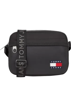 Tommy Hilfiger Herren Umhängetasche Tjm Daily Elevated Camera Bag Verstellbarer Träger, Schwarz (Black), Einheitsgröße