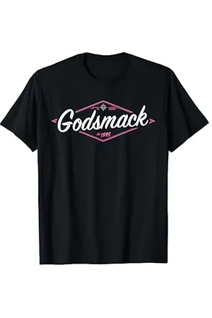 Godsmack – Pink Logo On Black T-Shirt