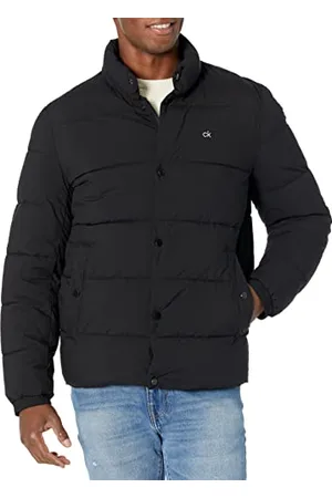 Calvin Klein Herren Snap Front Puffer Jacke, , XX-Large