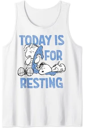 Peanuts Snoopy und Linus sind heute zum Ausruhen da Tank Top