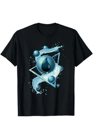 Magic: The Gathering Magic: The Gathering 3D Blue Mana Abstract T-Shirt