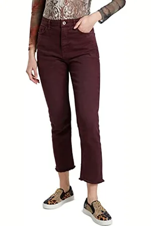 Desigual Womens Tiber Casual Pants, Blue, 40